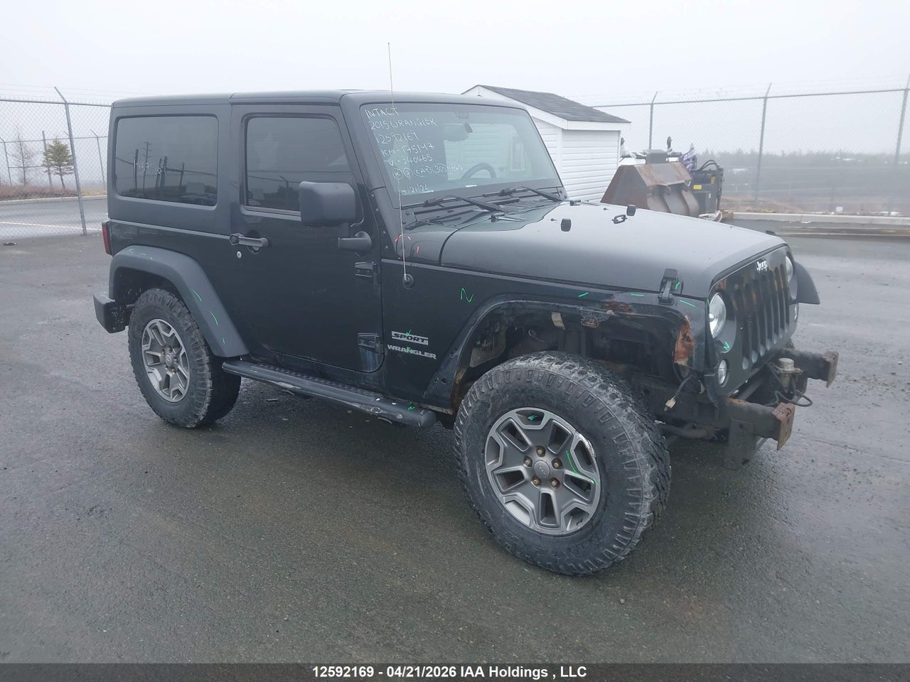 1C4AJWAG3FL540465 · 2015 JEEP WRANGLER SPORT