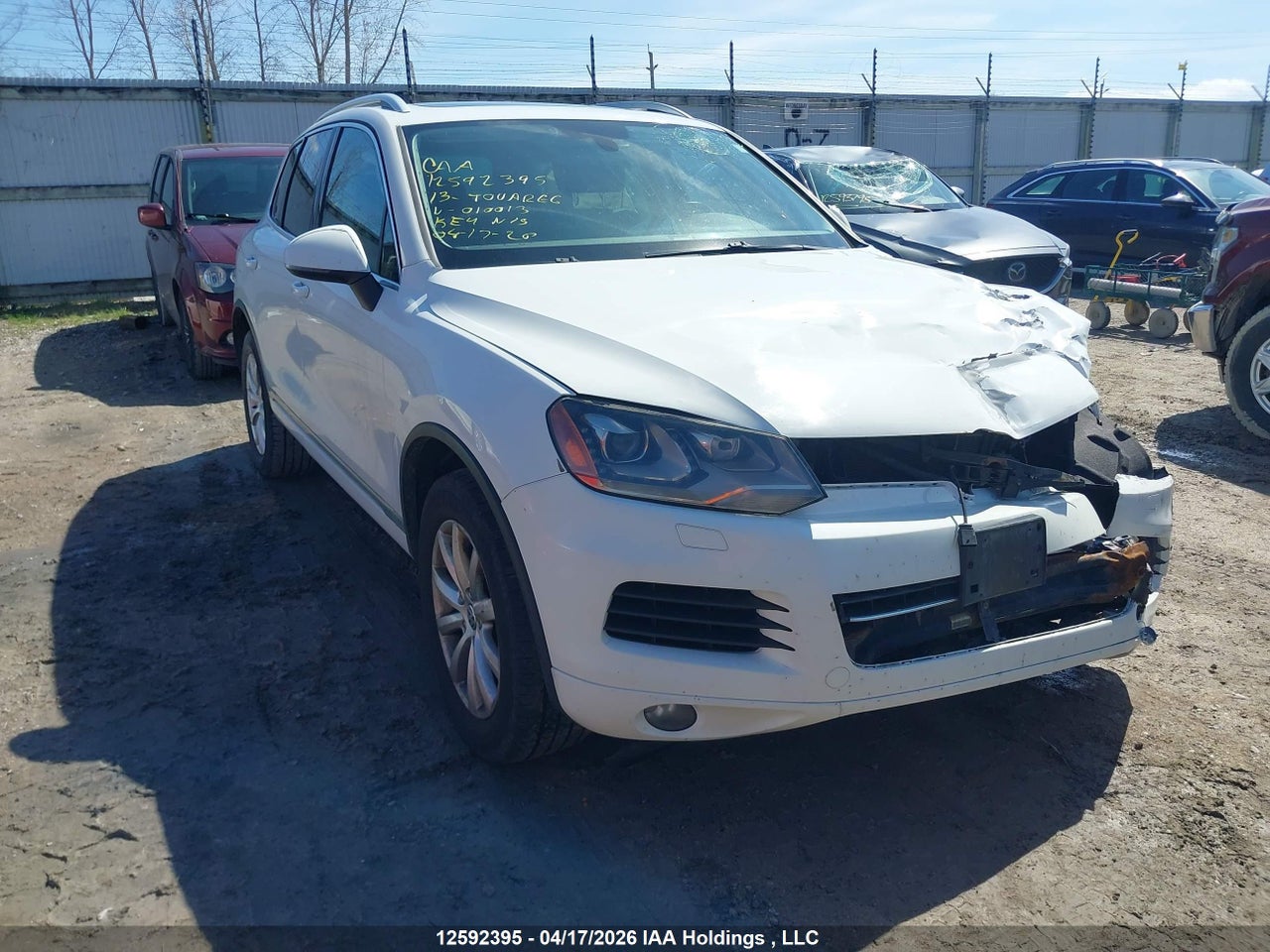 WVGEF9BP6DD010013 · 2013 VOLKSWAGEN TOUAREG V6
