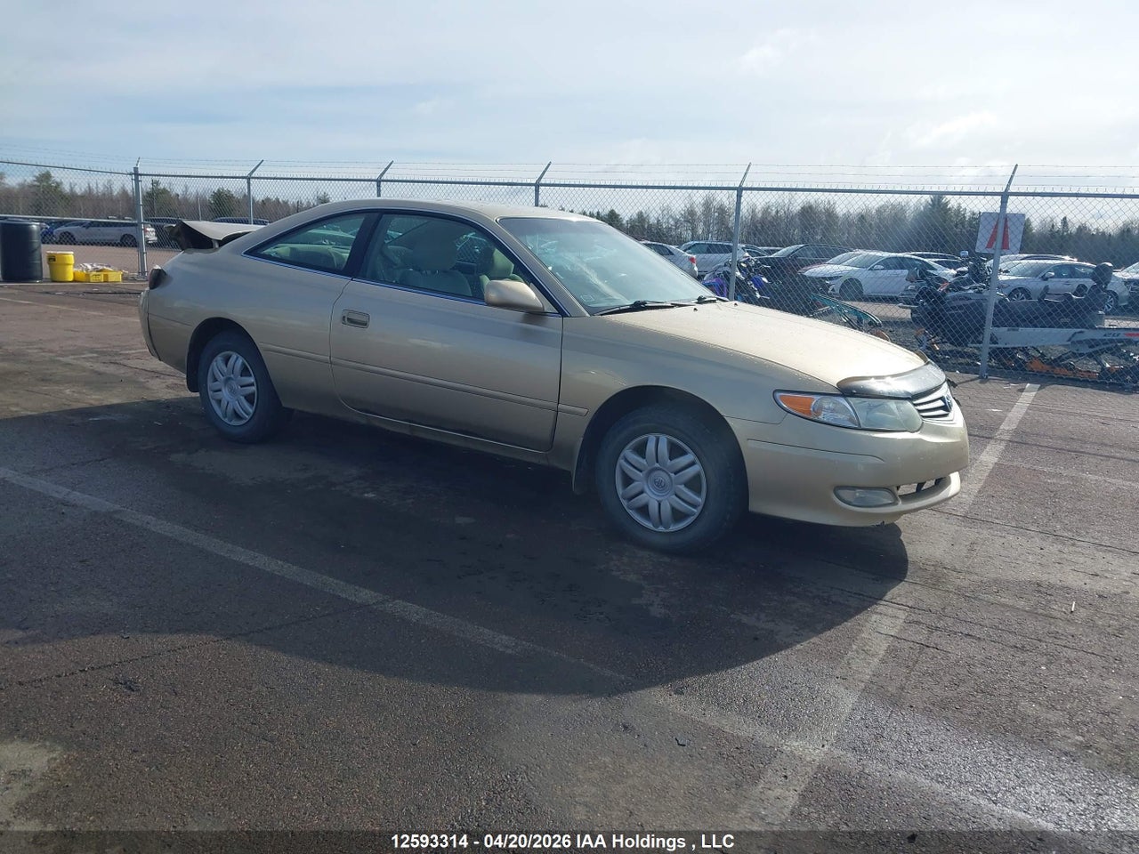 2T1CE22P93C700193 · 2003 TOYOTA CAMRY SOLARA SE
