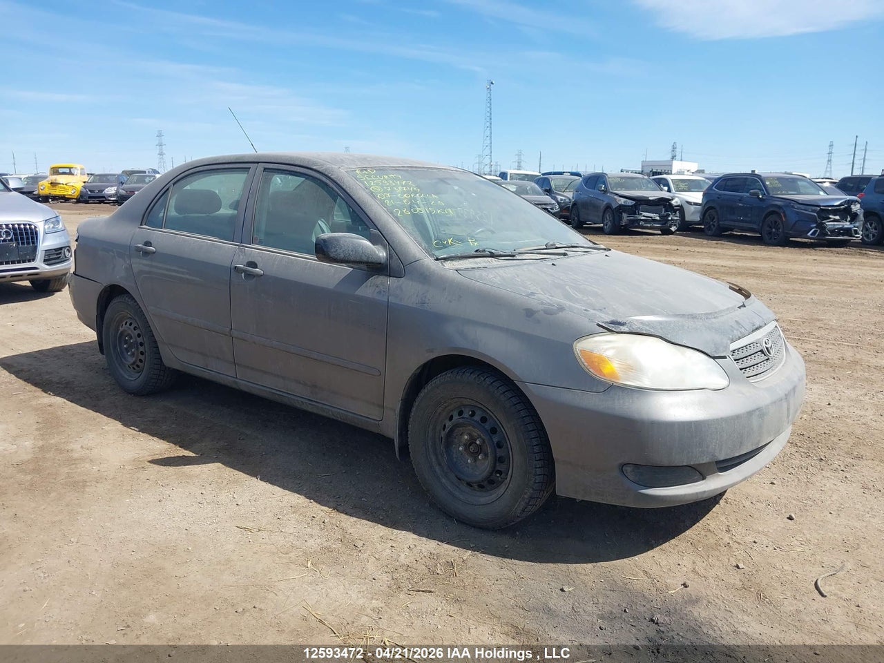 2T1BR32E67C731749 · 2007 TOYOTA COROLLA CE/LE/SPORT