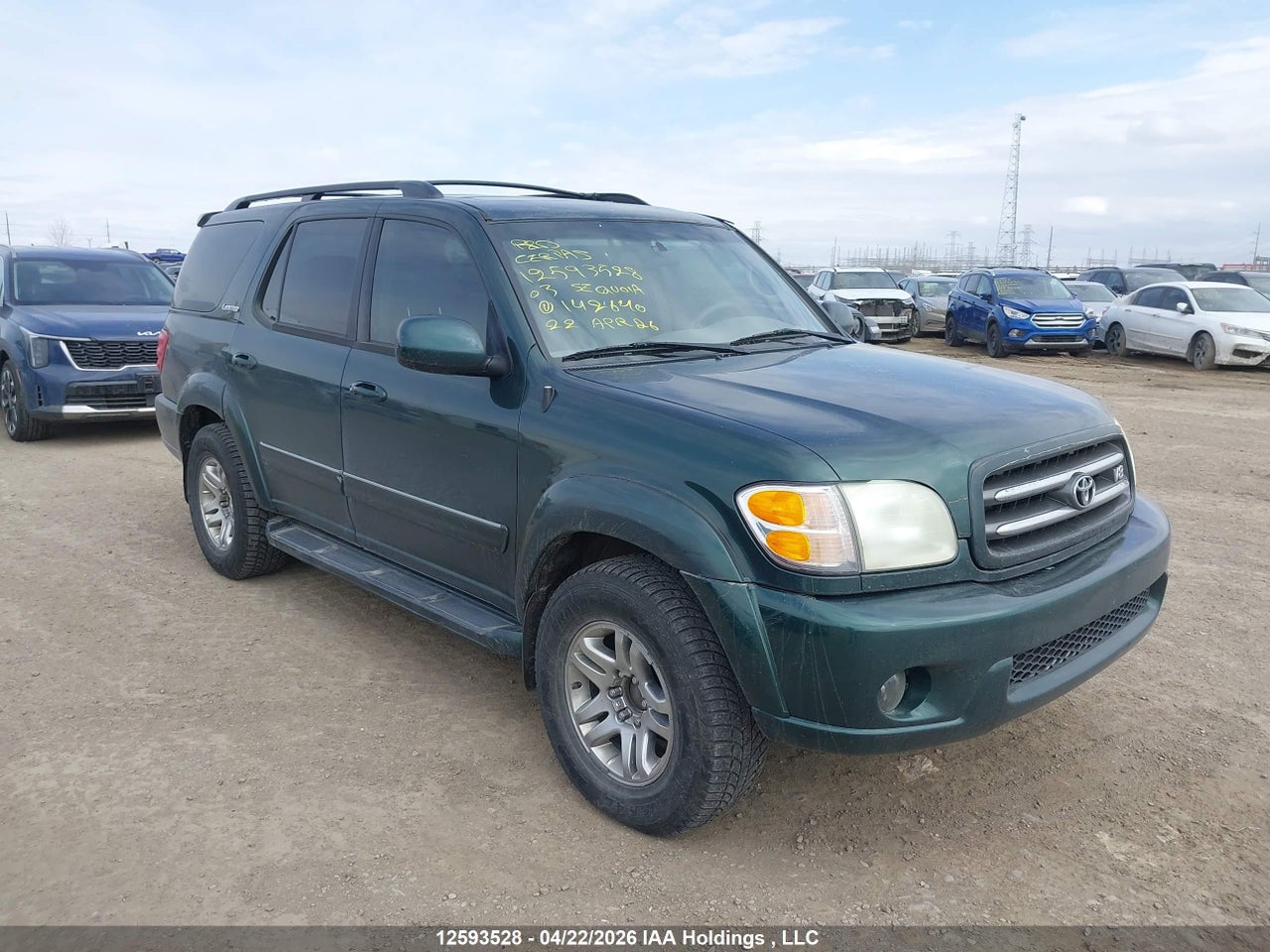 5TDBT48A13S142640 · 2003 TOYOTA SEQUOIA LIMITED