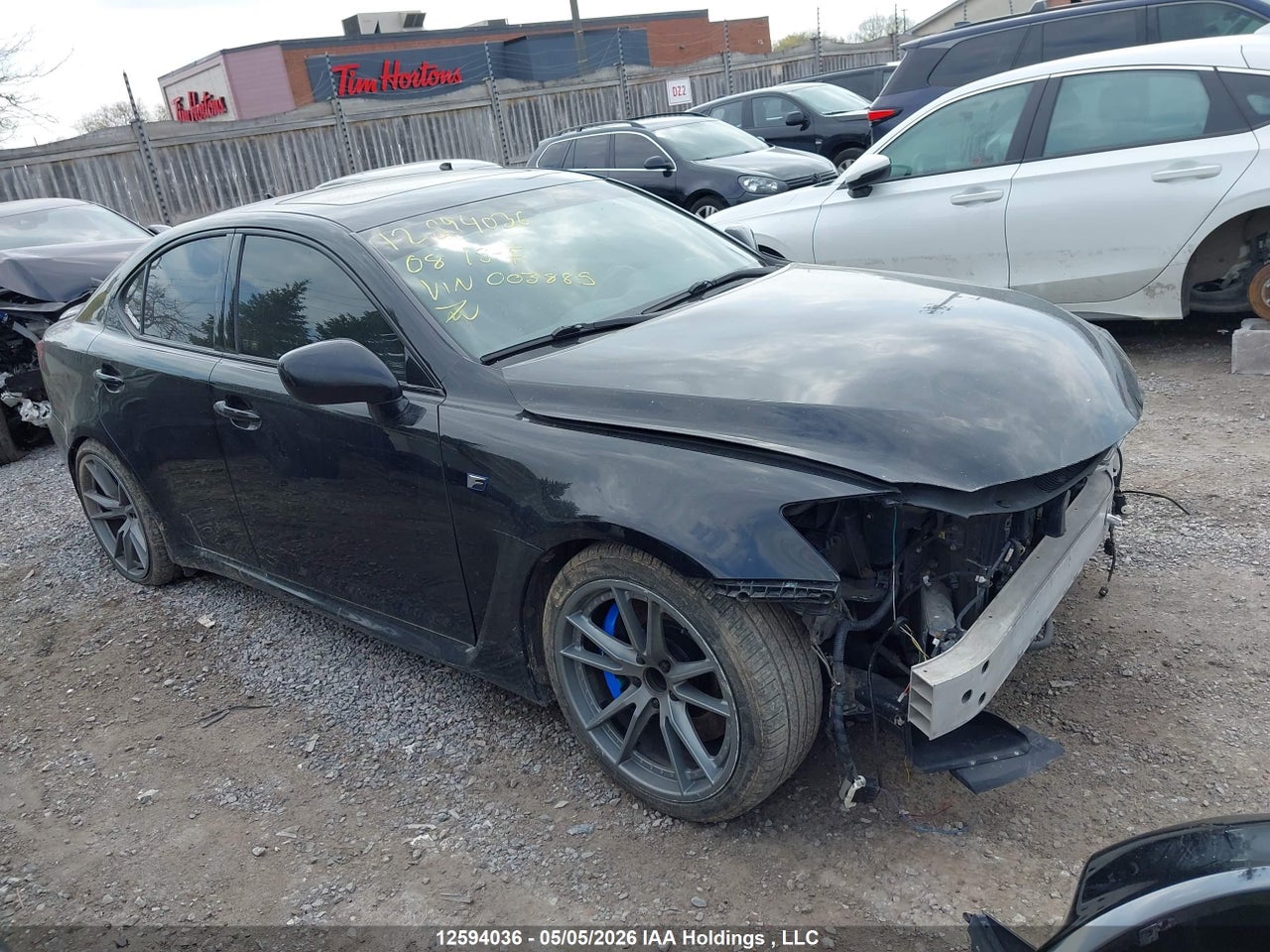 JTHBP262585003885 · 2008 LEXUS IS-F