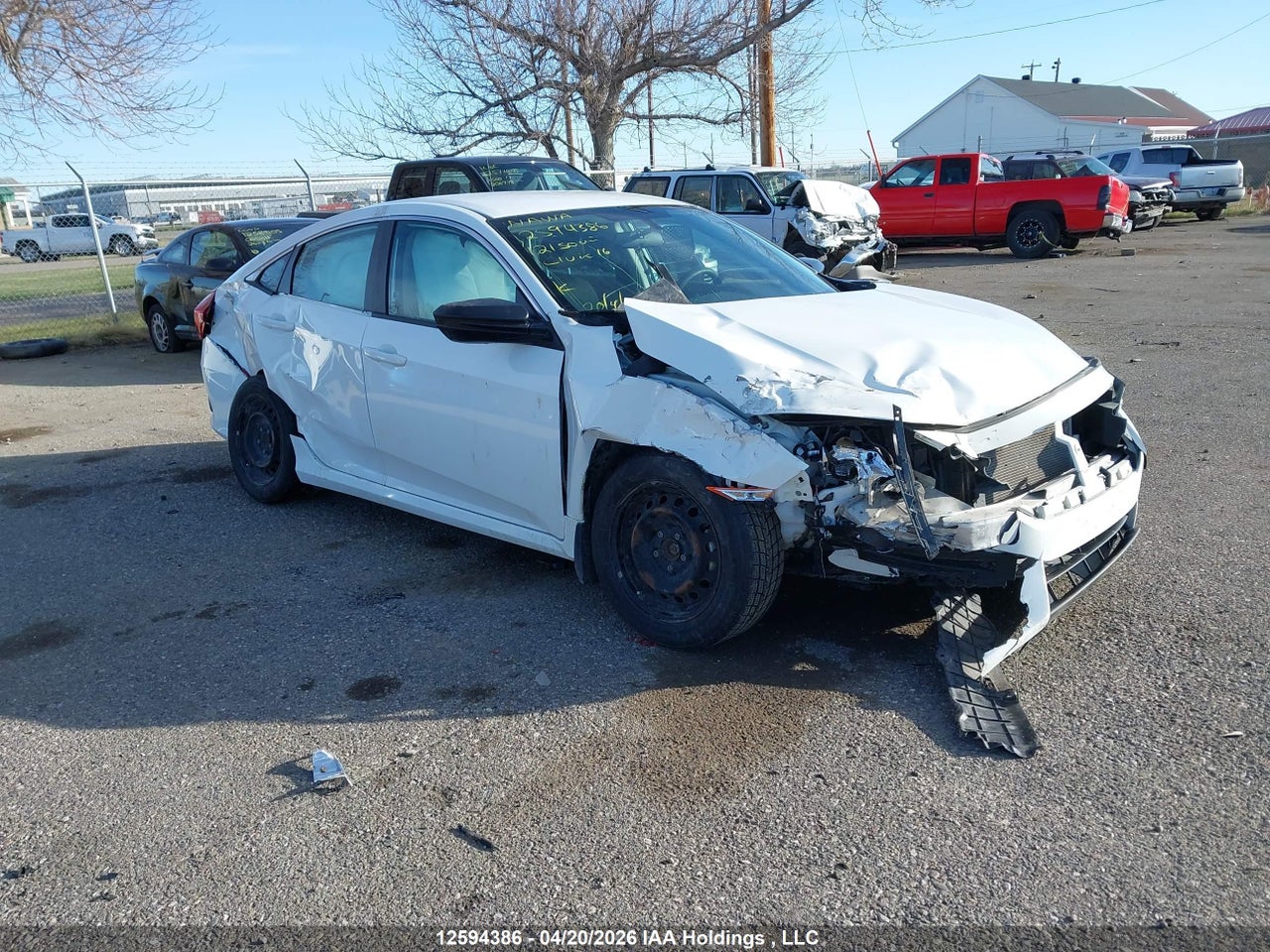2HGFC2E22GH012150 · 2016 HONDA CIVIC DX