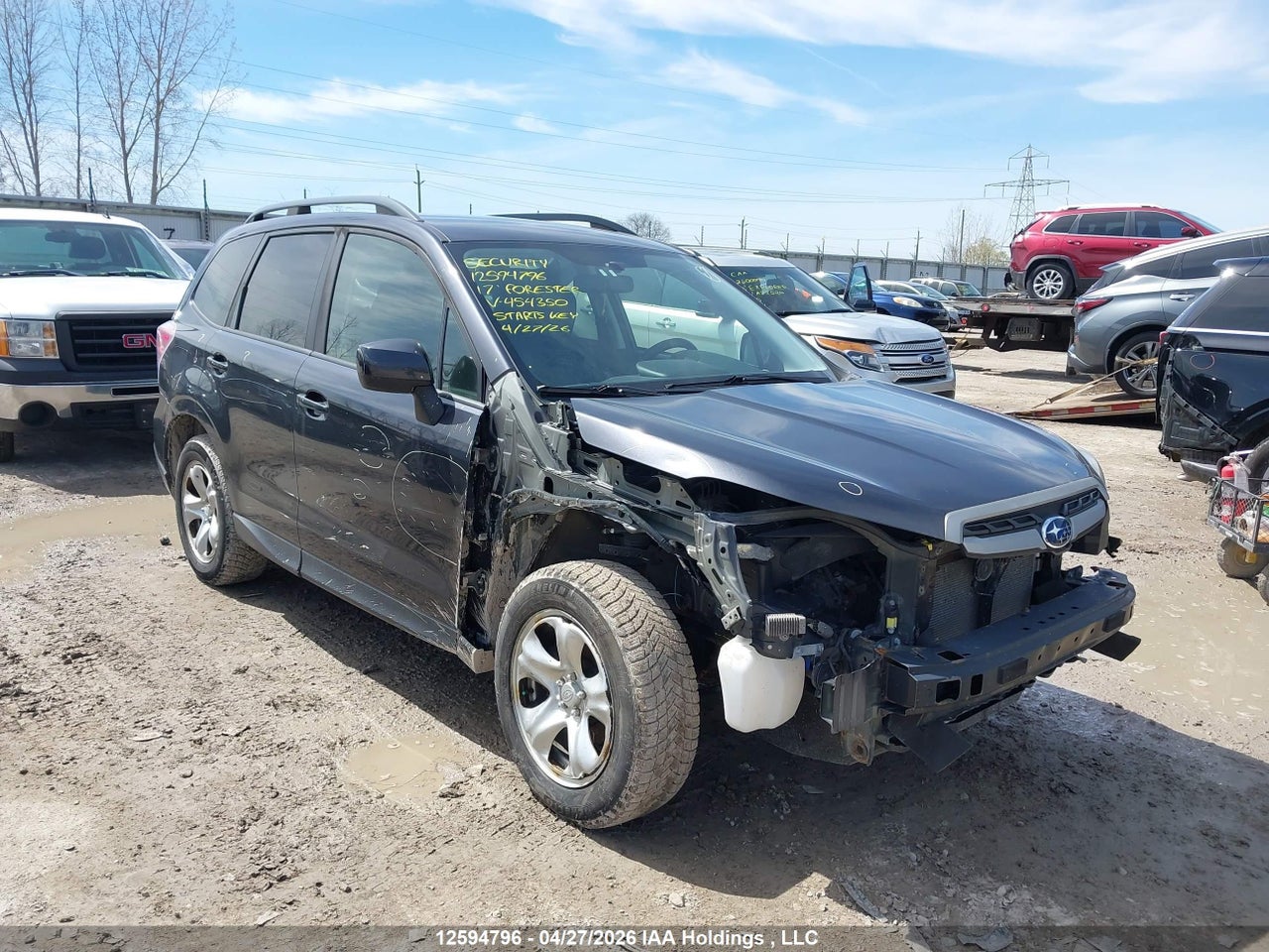 JF2SJEBC6HG454350 · 2017 SUBARU FORESTER 2.5I