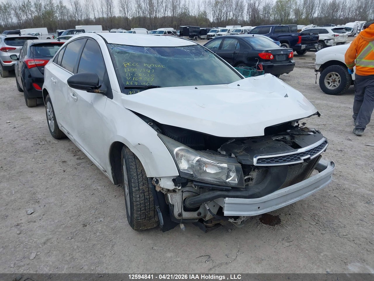 1G1PA5SH3B7169668 · 2011 CHEVROLET CRUZE LS