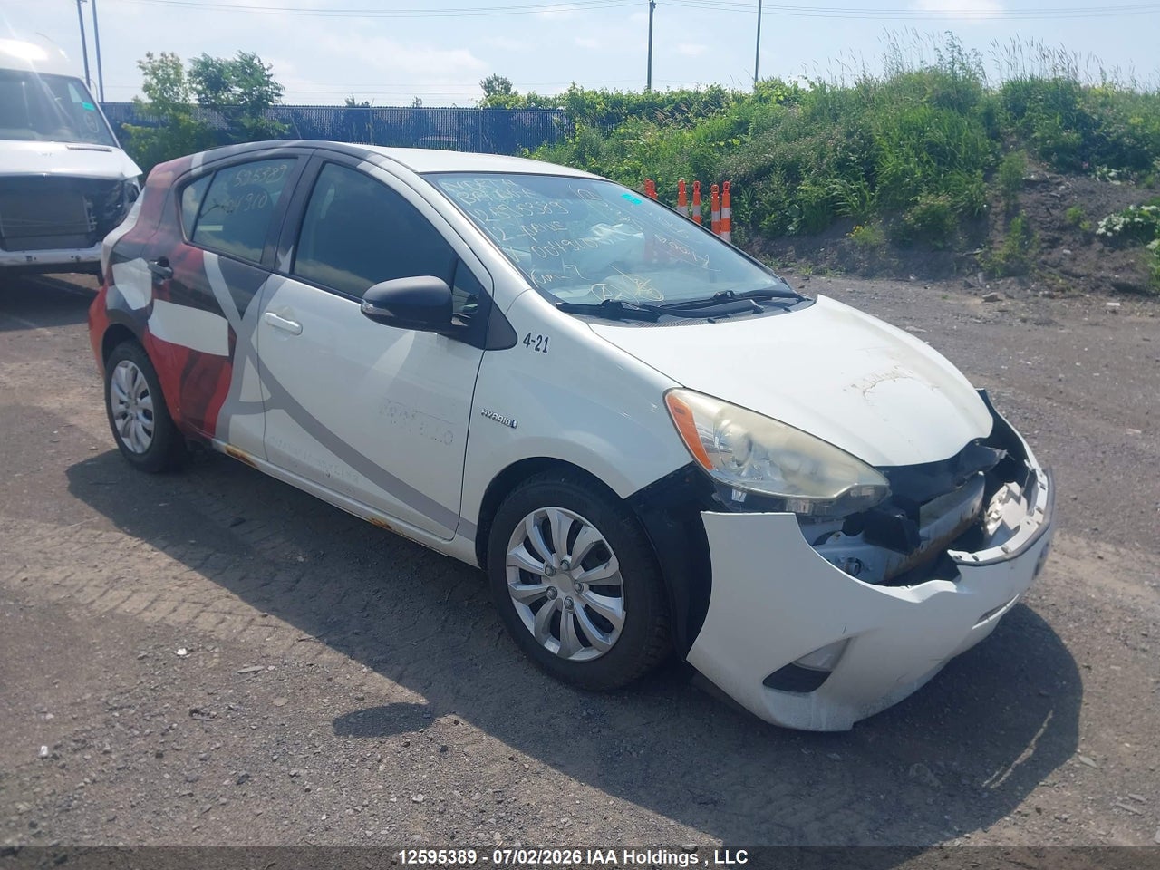 JTDKDTB37C1004910 · 2012 TOYOTA Prius C Technology