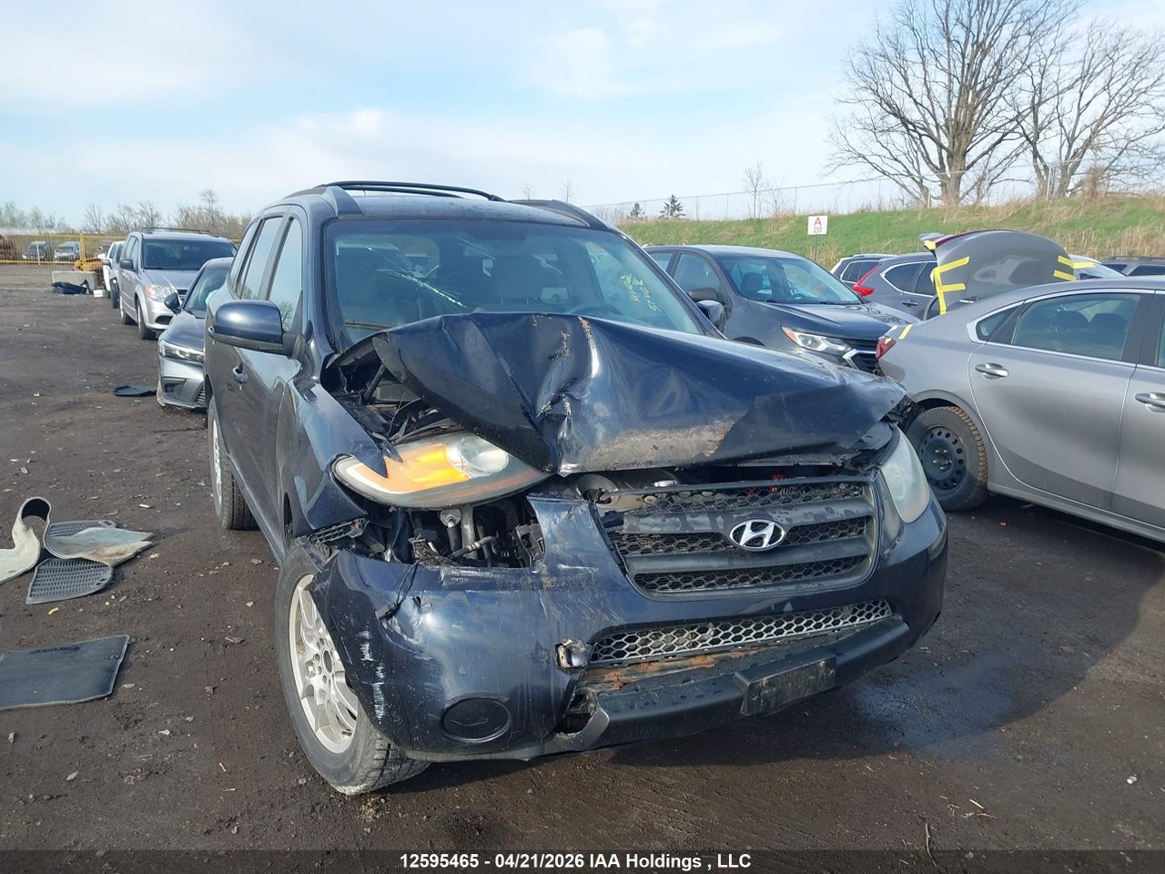 5NMSG13D77H012567 · 2007 HYUNDAI SANTA FE GLS