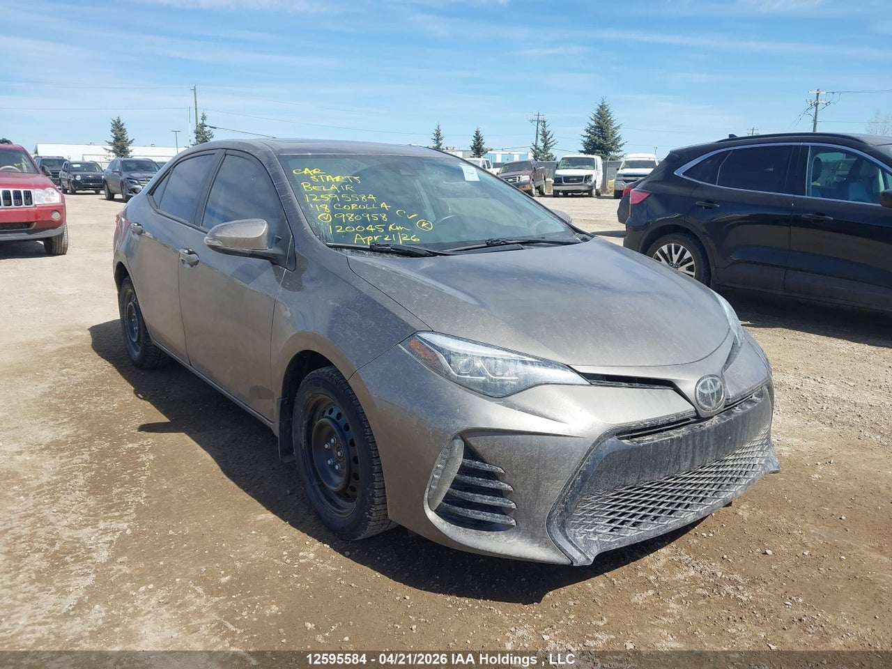 2T1BURHEXJC980958 · 2018 TOYOTA COROLLA L/LE/XLE/SE/XSE