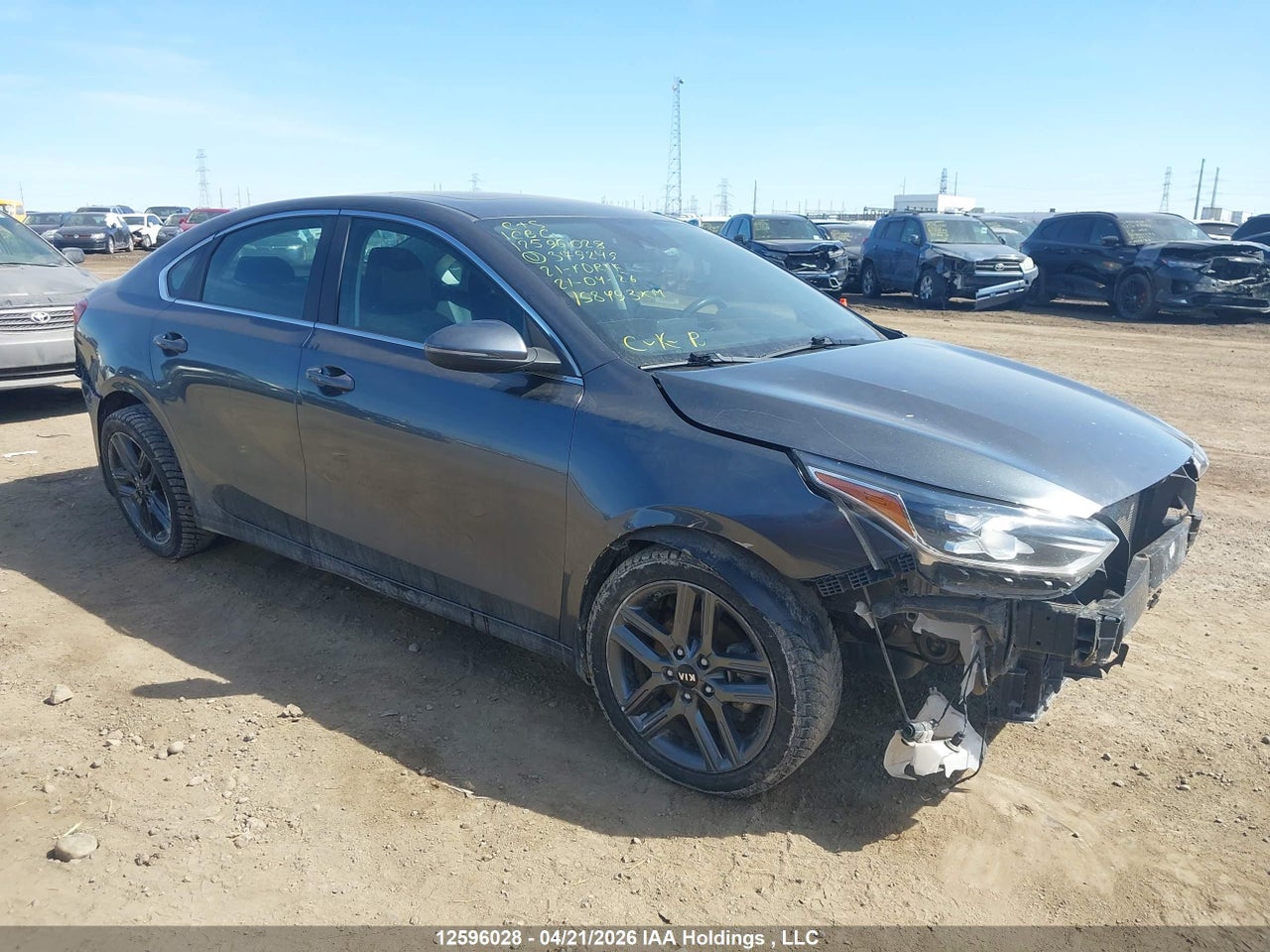 3KPF54ADXME379249 · 2021 KIA FORTE EX