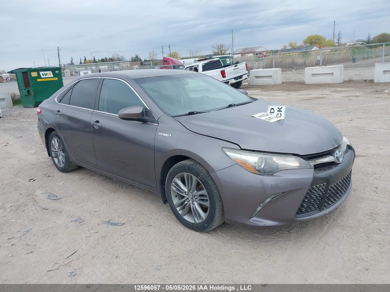 4T1BD1FK9FU161102 · 2015 TOYOTA CAMRY HYBRID SE