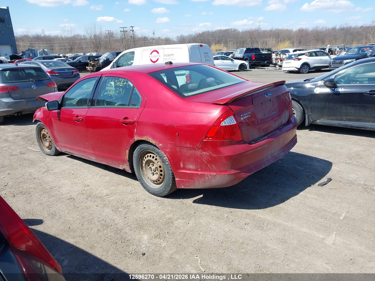 3FAHP0GA1AR188791 · 2010 FORD FUSION · 3/22