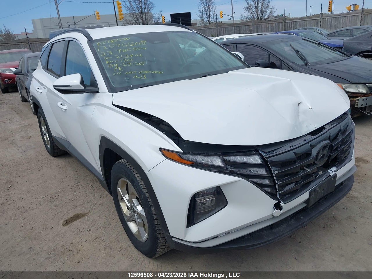 KM8JB3AE8PU213402 · 2023 HYUNDAI TUCSON SEL