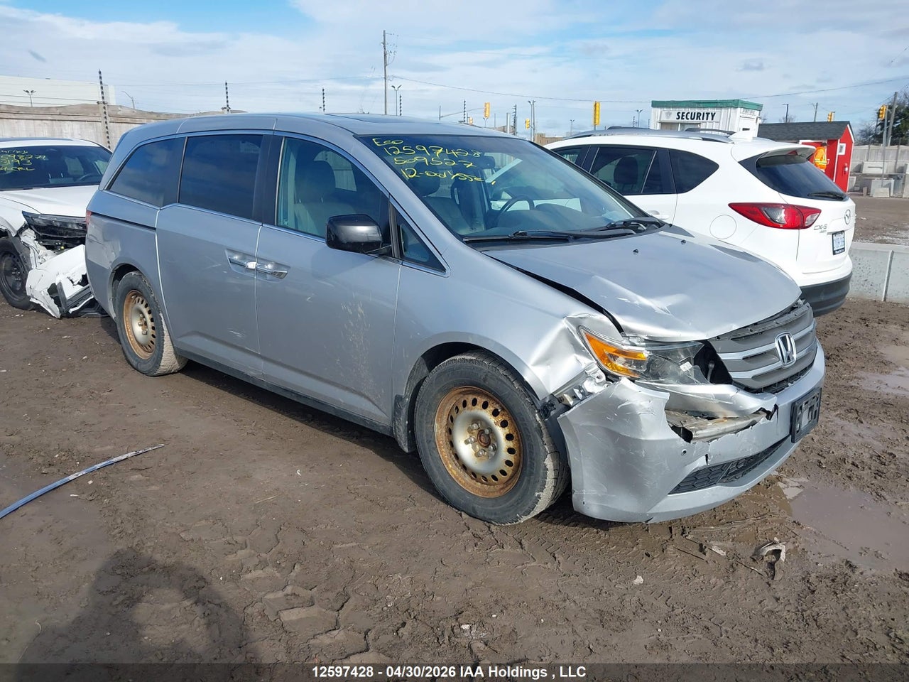 5FNRL5H65CB509527 · 2012 HONDA ODYSSEY EX-L