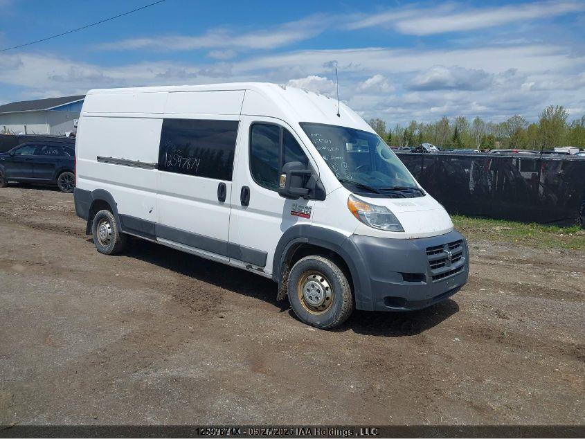 3C6TRVDGXJE****** · 2018 RAM PROMASTER 2500 HIGH ROOF