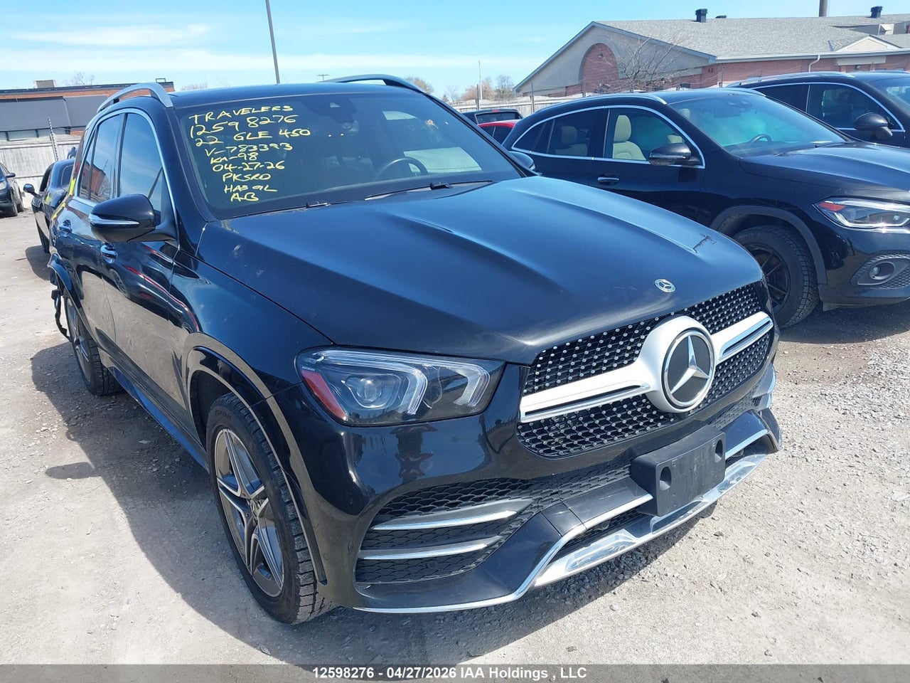 4JGFB5KB5NA783393 · 2022 MERCEDES BENZ GLE 450 4MATIC