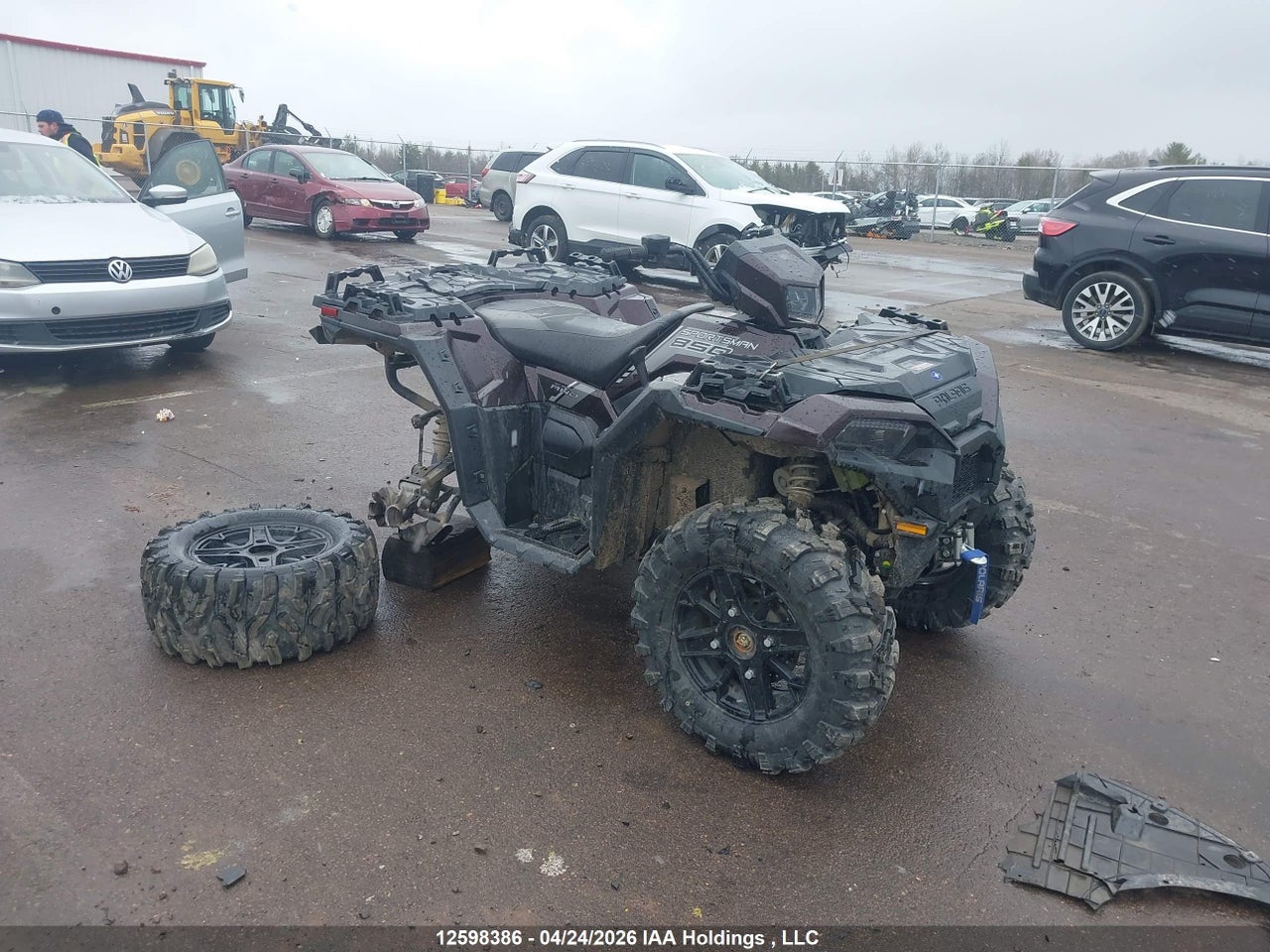 4XASXZ857SB031124 · 2025 POLARIS SPORTSMAN 850 ULTIMATE TRAIL LE
