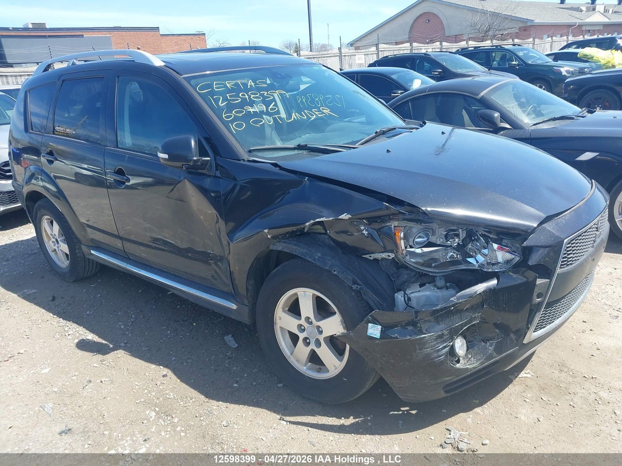 JA4JT5AX2AZ609196 · 2010 MITSUBISHI OUTLANDER GT