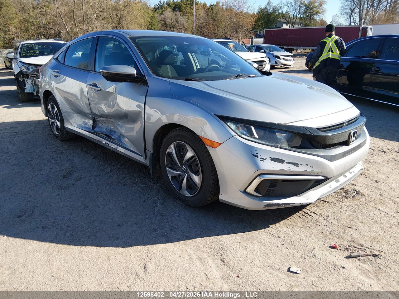 2HGFC2F58MH016188 · 2021 HONDA CIVIC LX