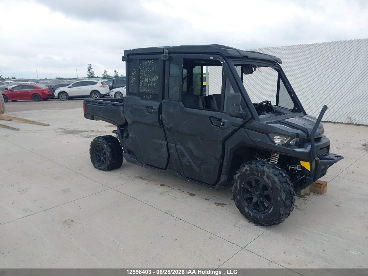 3JBUUAX42SK017966 · 2025 CAN-AM DEFENDER MAX LIMITED CAB HD10/LONE STAR HD10