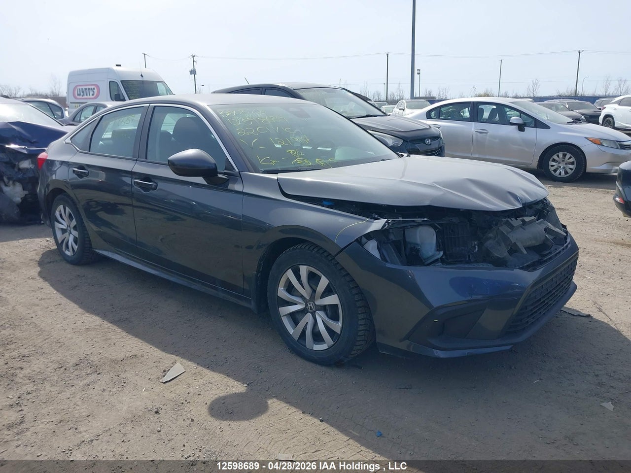 2HGFE2F20NH121907 · 2022 HONDA CIVIC LX