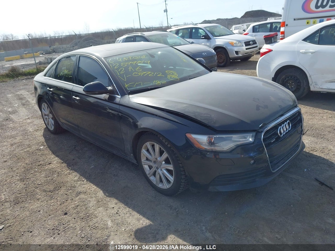 WAUFGCFC7CN097212 · 2012 AUDI A6 3.0 PREMIUM