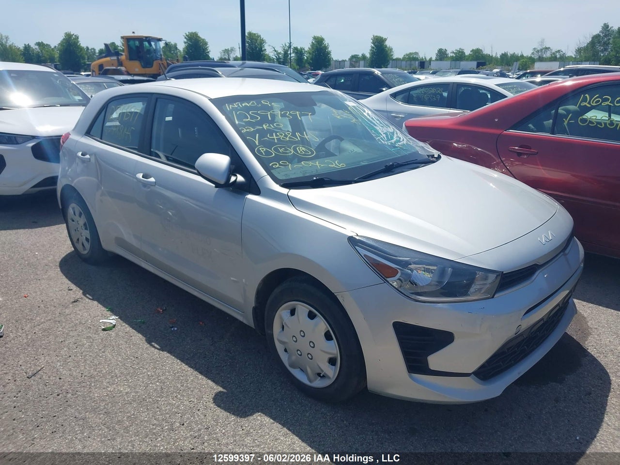 3KPA25AD3NE****** · 2022 KIA RIO