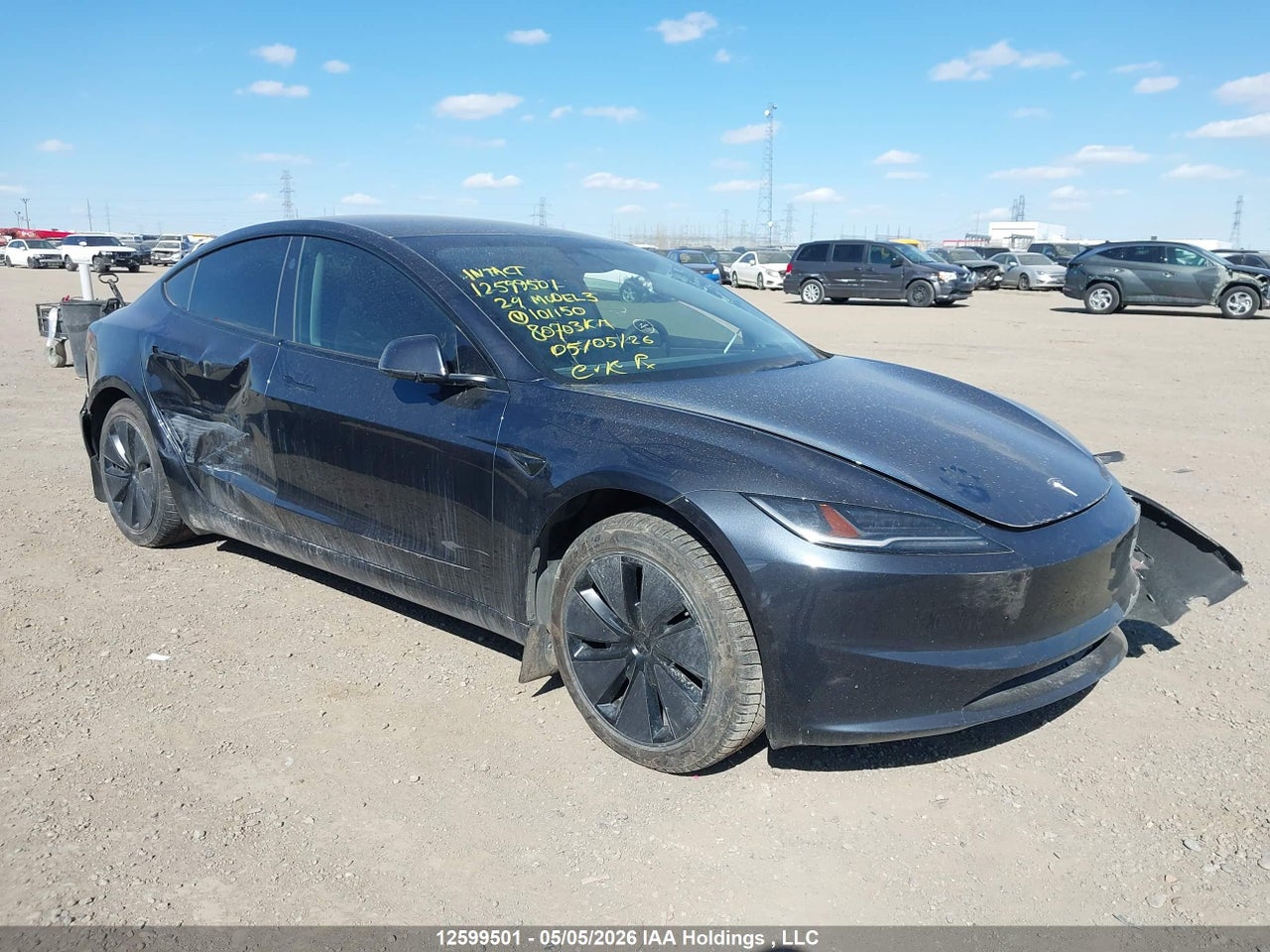 LRW3E7EB4RC101150 · 2024 TESLA MODEL 3 LONG RANGE