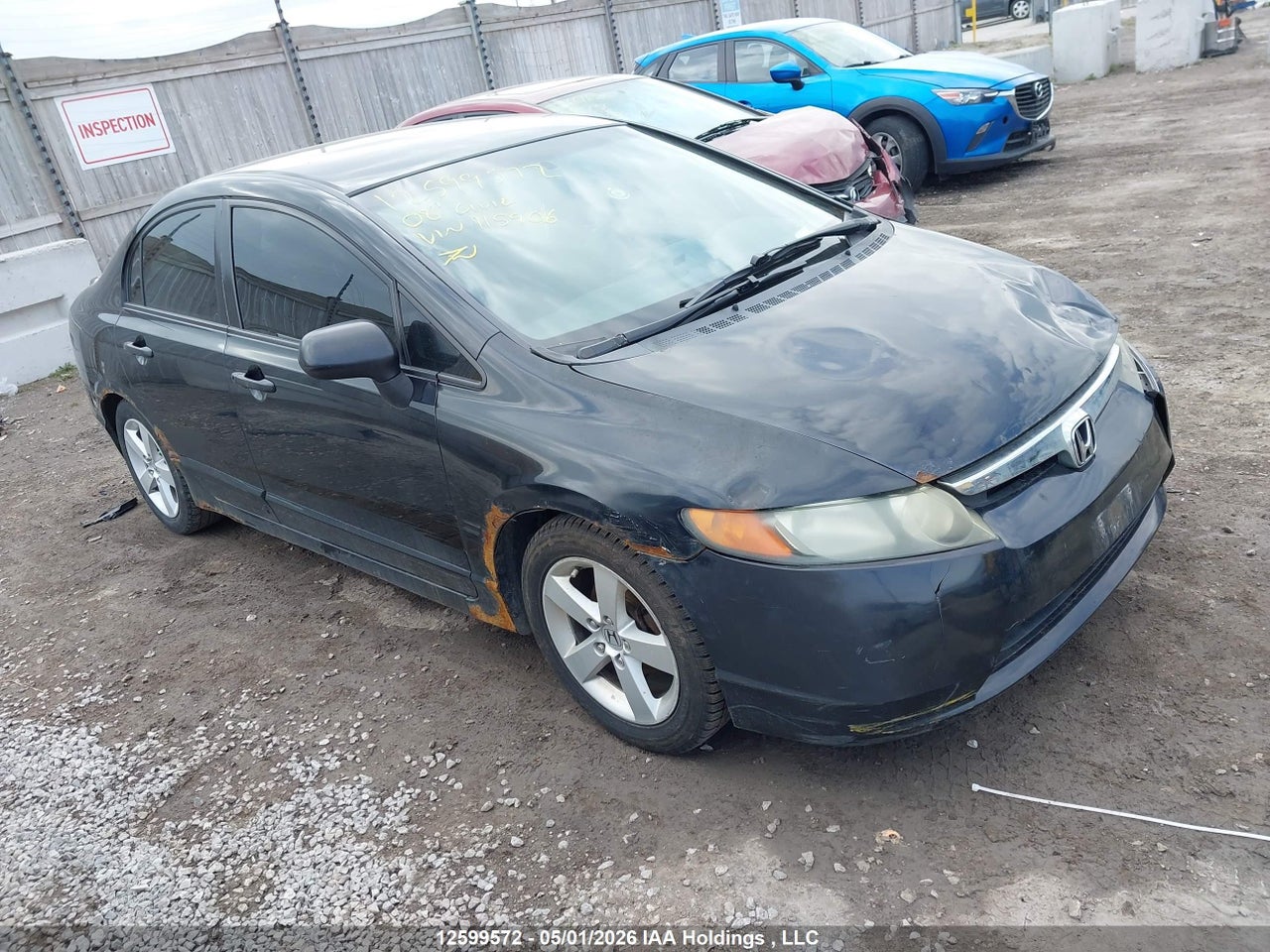 2HGFA16298H115906 · 2008 HONDA CIVIC DX/DX-A