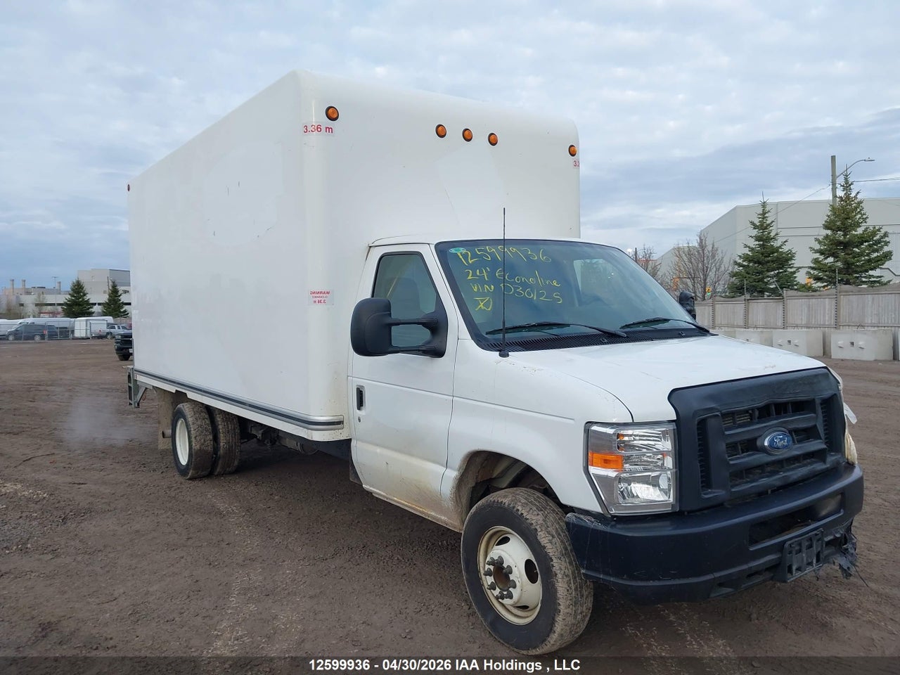 1FDXE4FN8RDD30125 · 2024 FORD ECONOLINE E450 SUPER DUTY CUTAWAY VAN