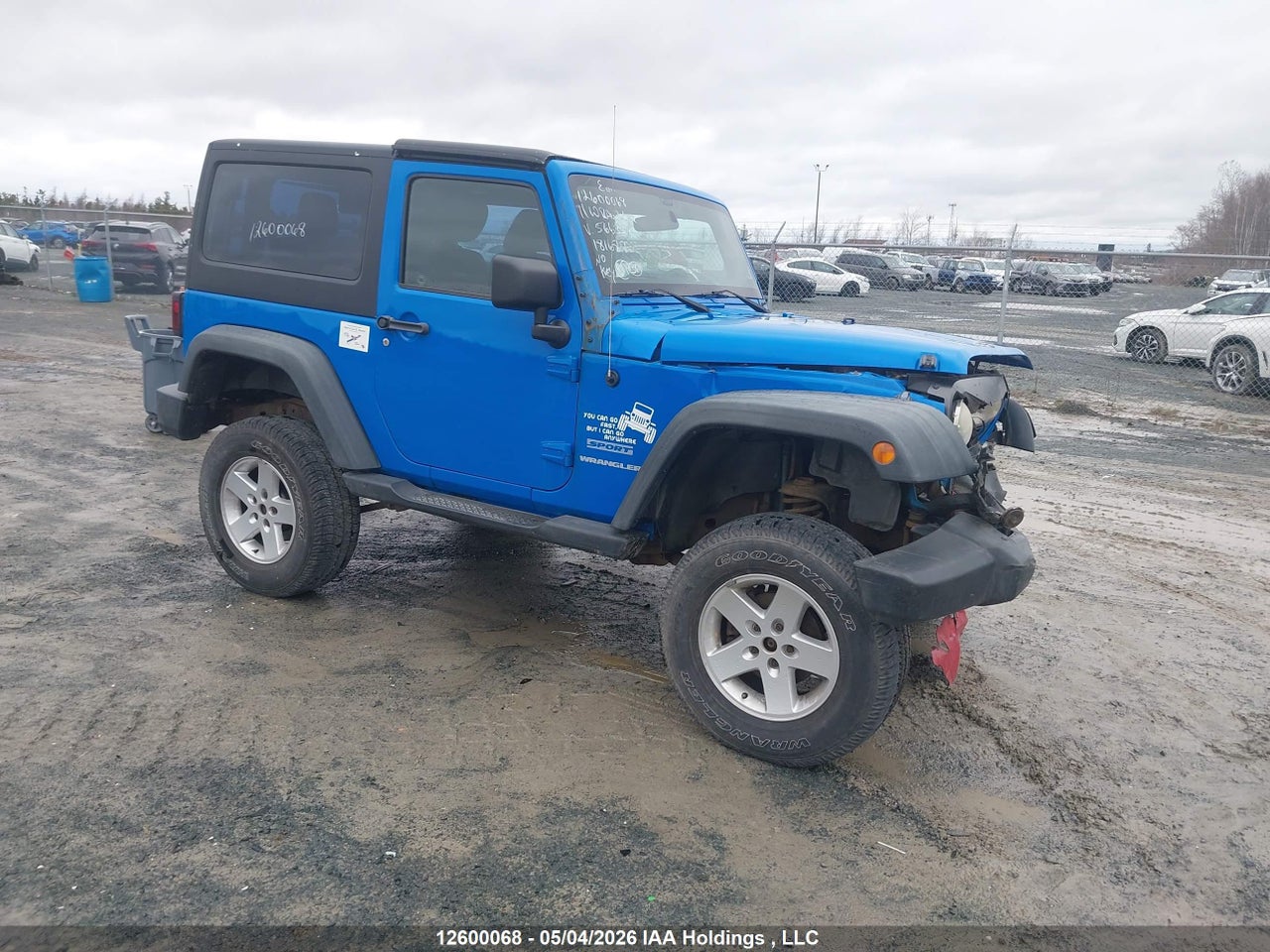 1J4AA2D1XBL566338 · 2011 JEEP WRANGLER SPORT