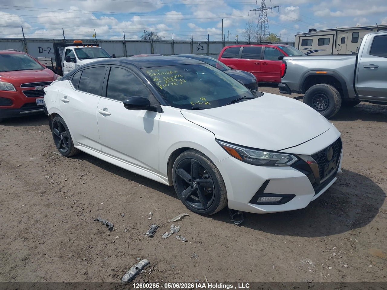 3N1AB8DV1NY258742 · 2022 NISSAN SENTRA SR/SR MIDNIGHT EDITION