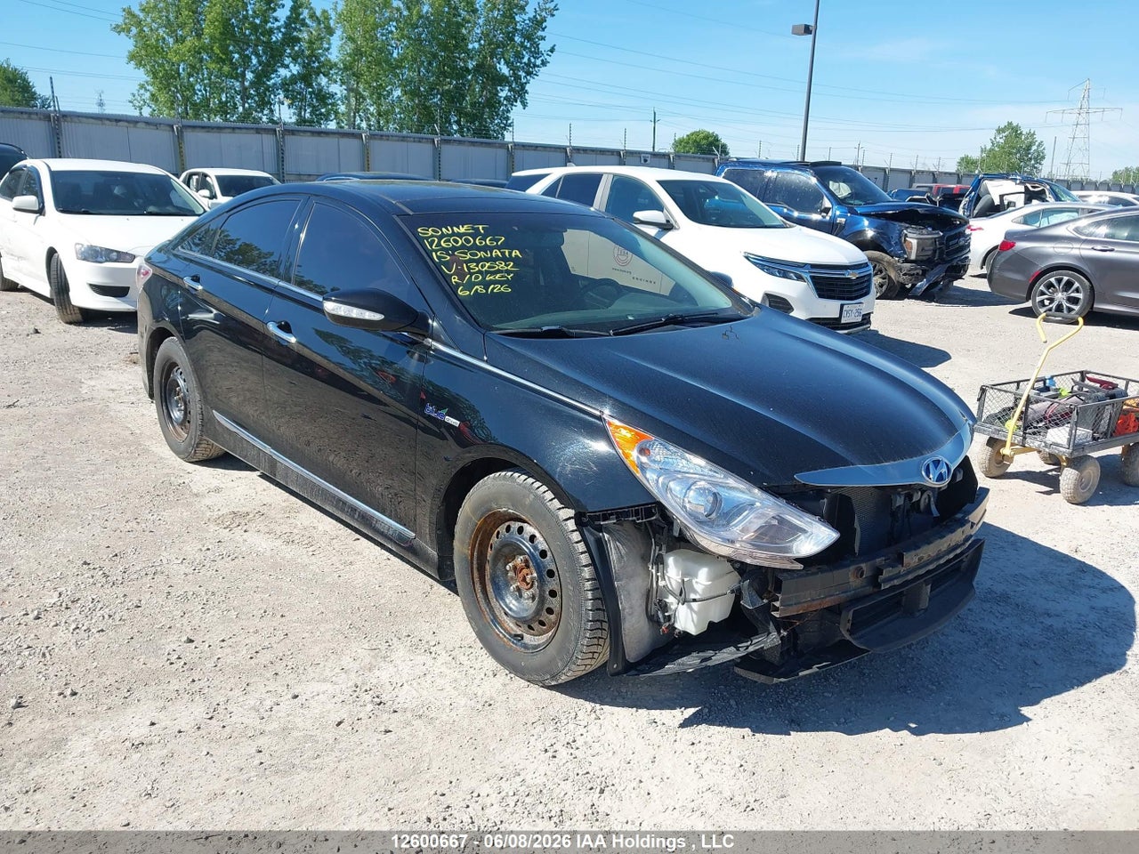 KMHEC4A4XFA130582 · 2015 HYUNDAI SONATA HYBRID LIMITED