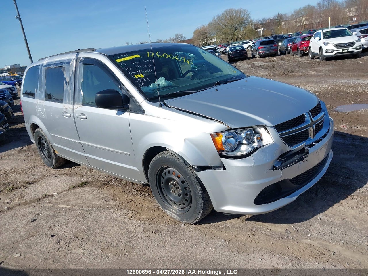 2C4RDGBGXCR311220 · 2012 DODGE GRAND CARAVAN SE/SXT