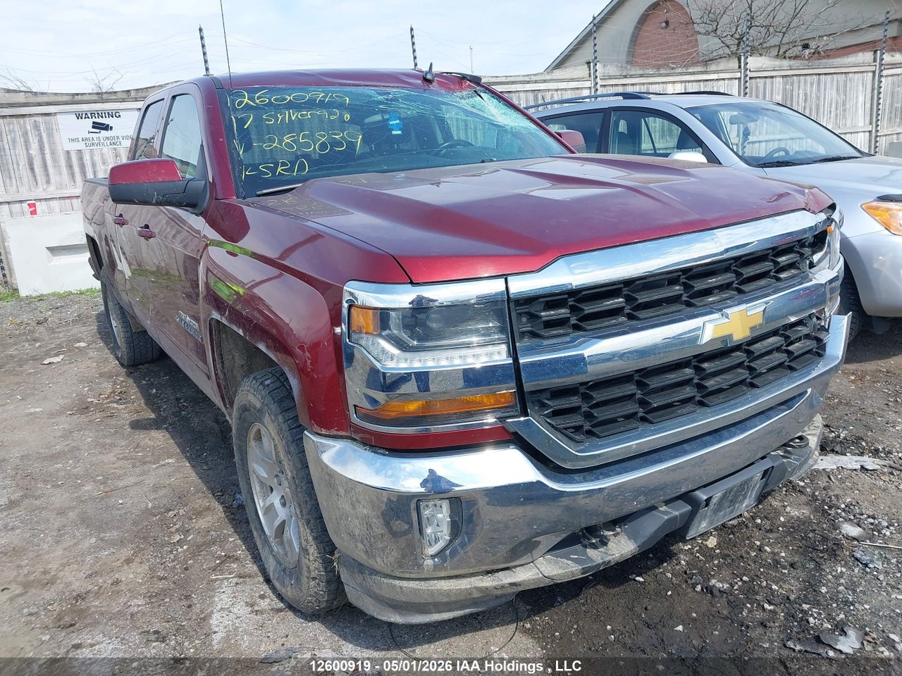 1GCVKREC3HZ285839 · 2017 CHEVROLET SILVERADO 1500 1LT