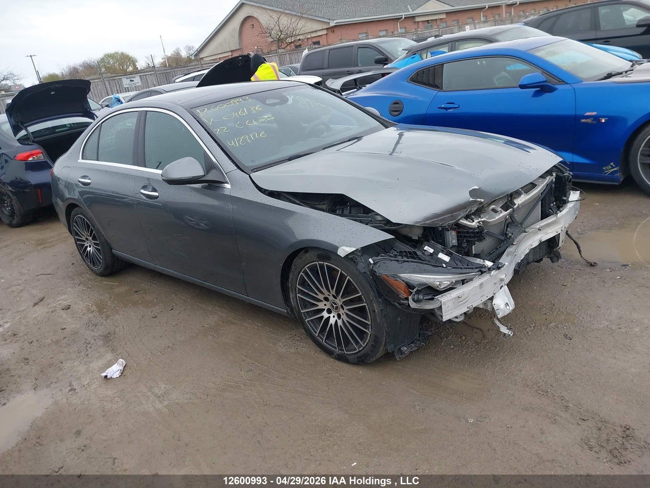 W1KAF4HBXNR046136 · 2022 MERCEDES BENZ C-CLASS