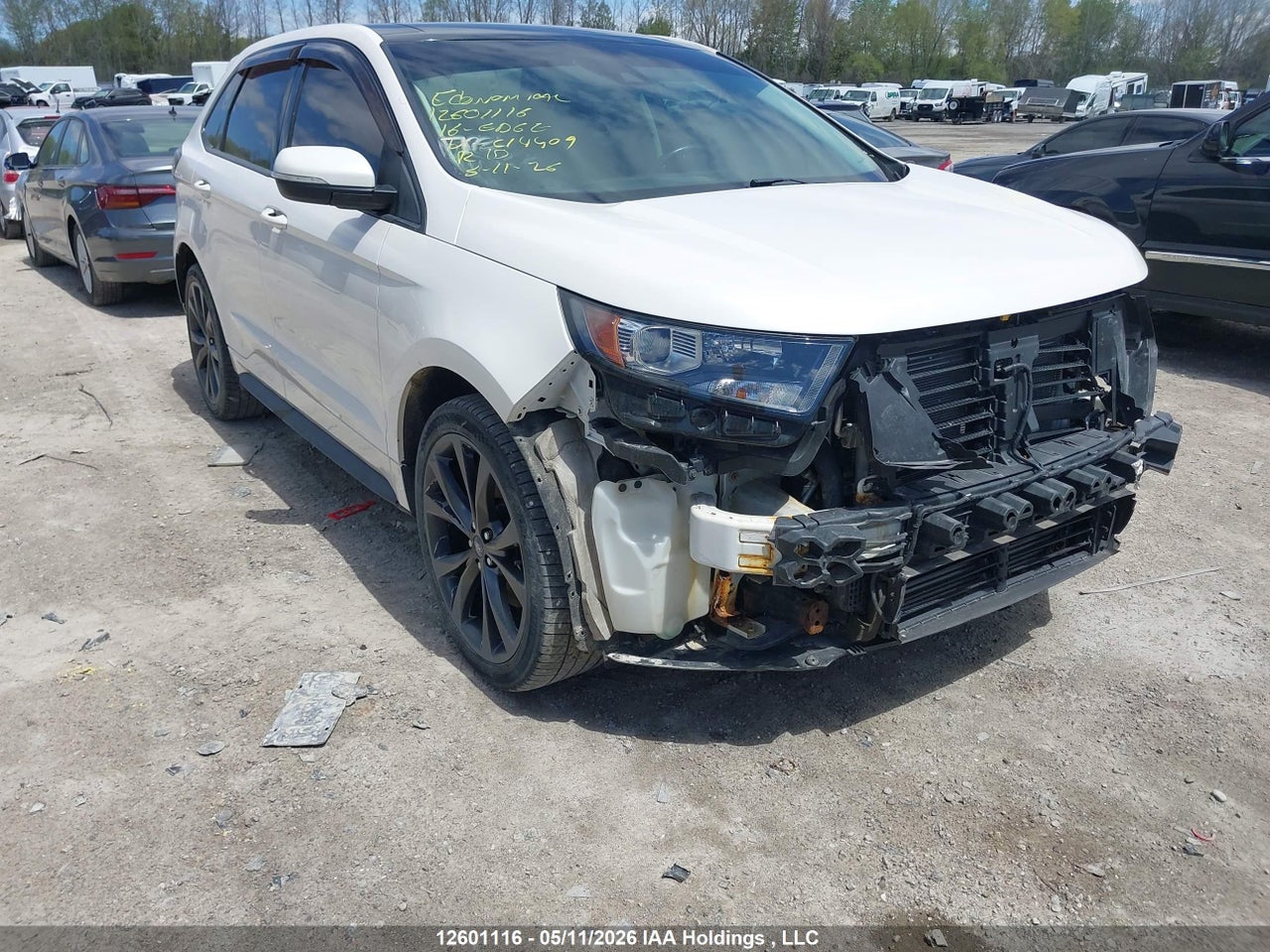 2FMPK4AP6GBC14409 · 2016 FORD EDGE SPORT