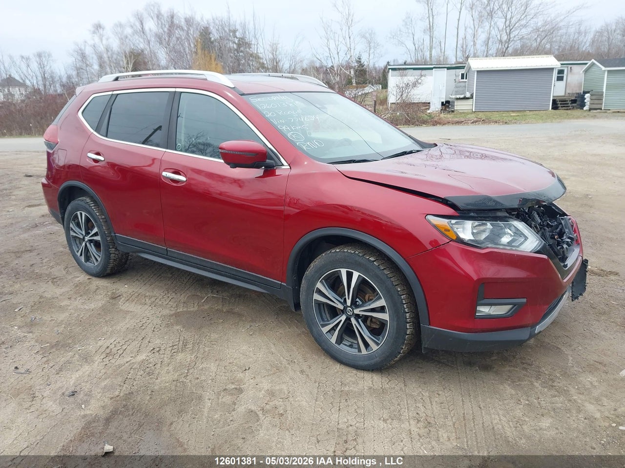 5N1AT2MV9LC774629 · 2020 NISSAN ROGUE S/SL/SV