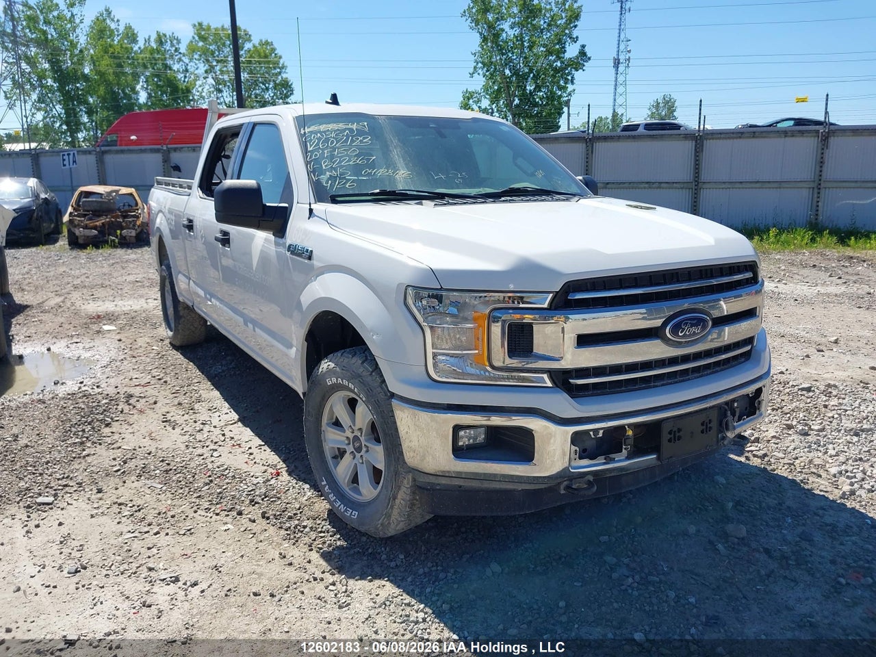 1FTFW1E58LFB22867 · 2020 FORD F-150 XLT