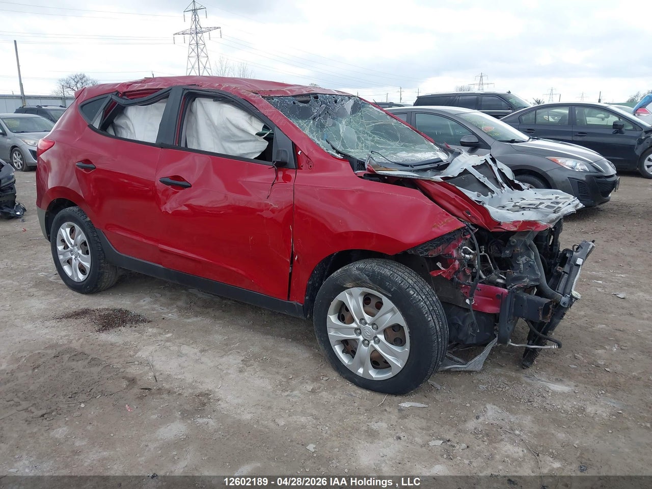 KM8JT3AC2DU537792 · 2013 HYUNDAI TUCSON GL