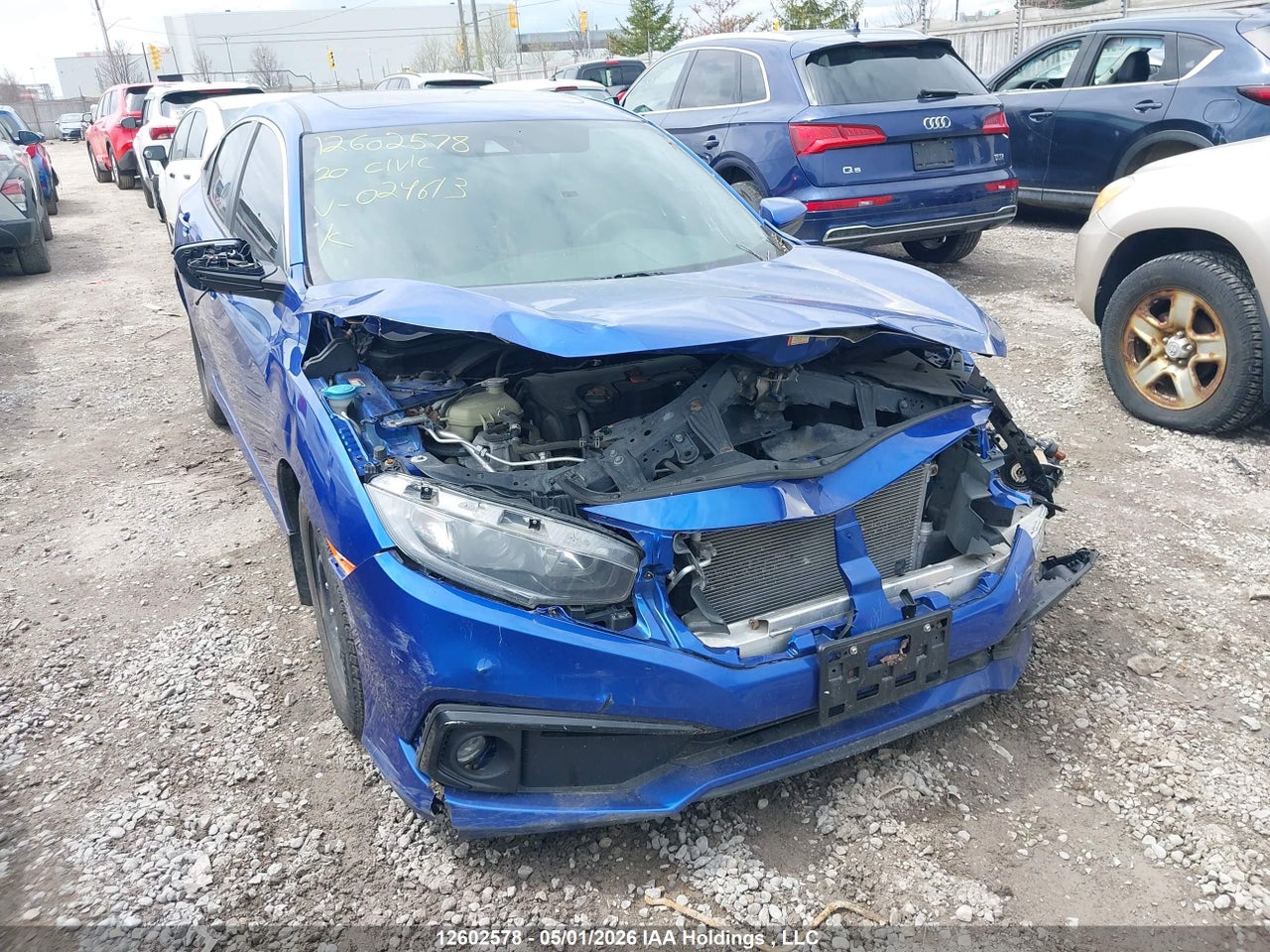 2HGFC2F83LH024613 · 2020 HONDA CIVIC SPORT
