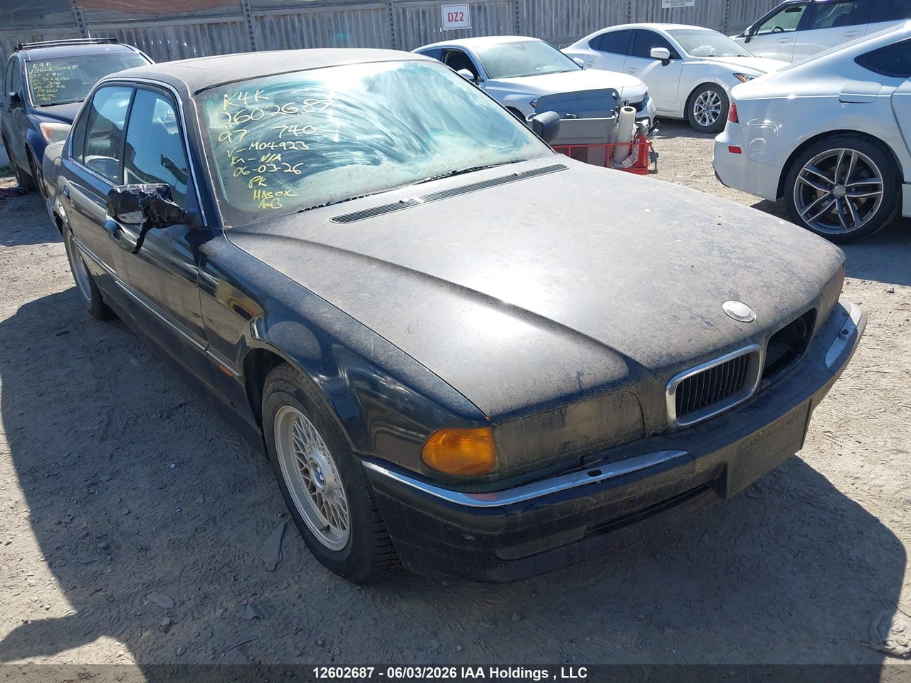 WBAGJ8320VDM04923 · 1997 BMW 740IL