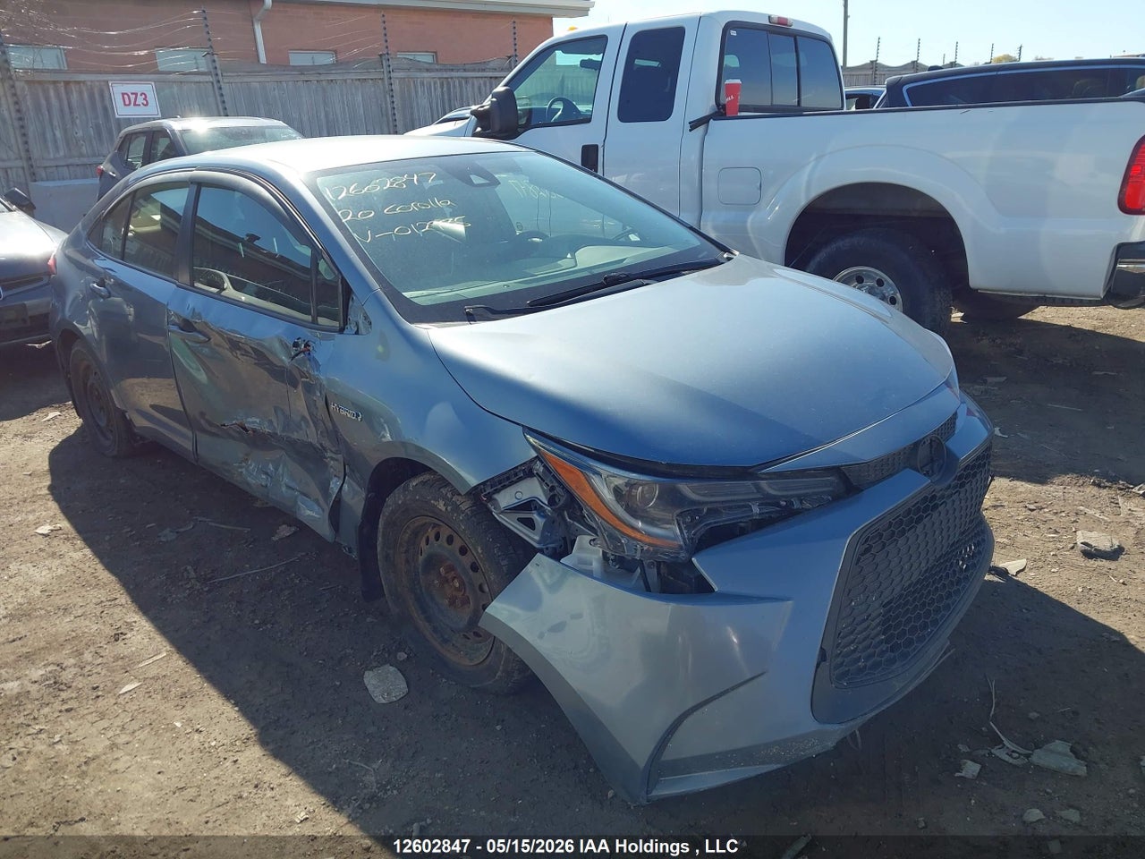 JTDBBRBE5LJ012935 · 2020 TOYOTA COROLLA HYBRID