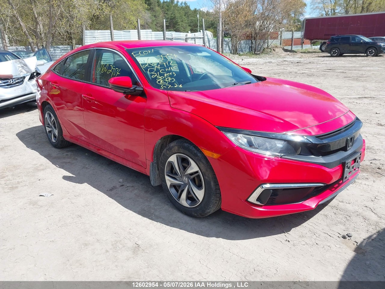 2HGFC2F58MH014912 · 2021 HONDA CIVIC LX