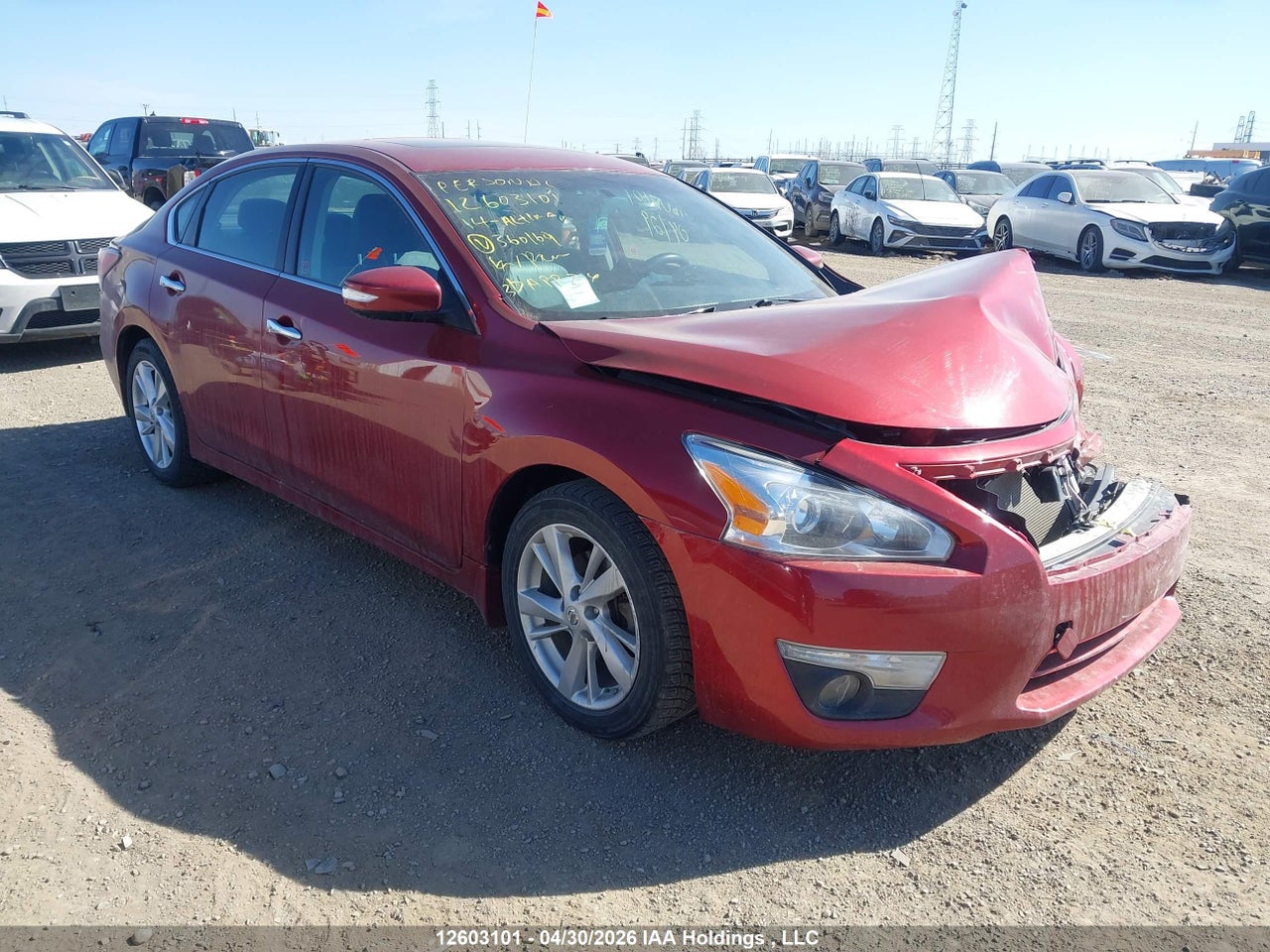 1N4AL3AP6EN360169 · 2014 NISSAN Altima 2.5/S/SV/SL