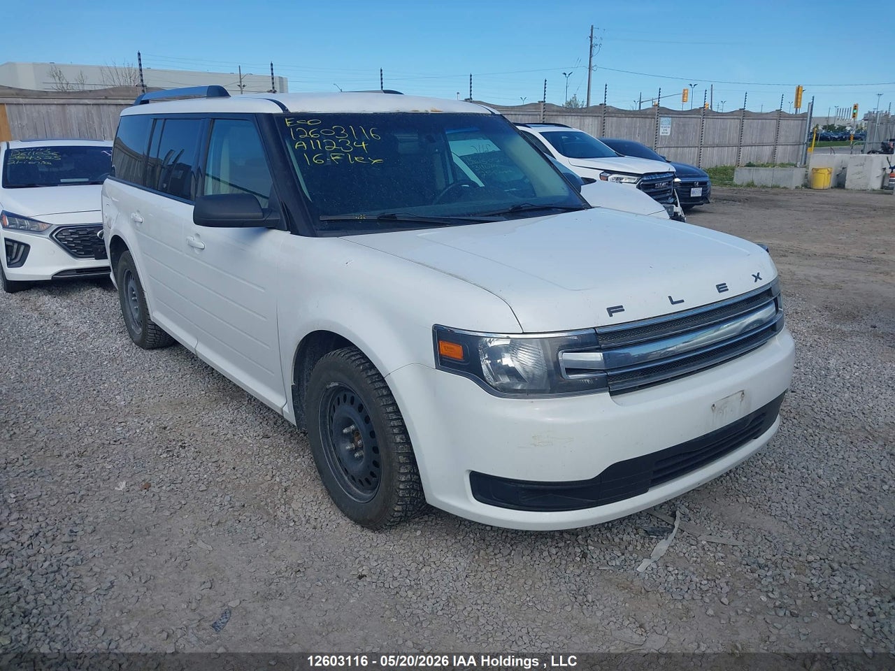 2FMGK5B85GBA11234 · 2016 FORD FLEX SE