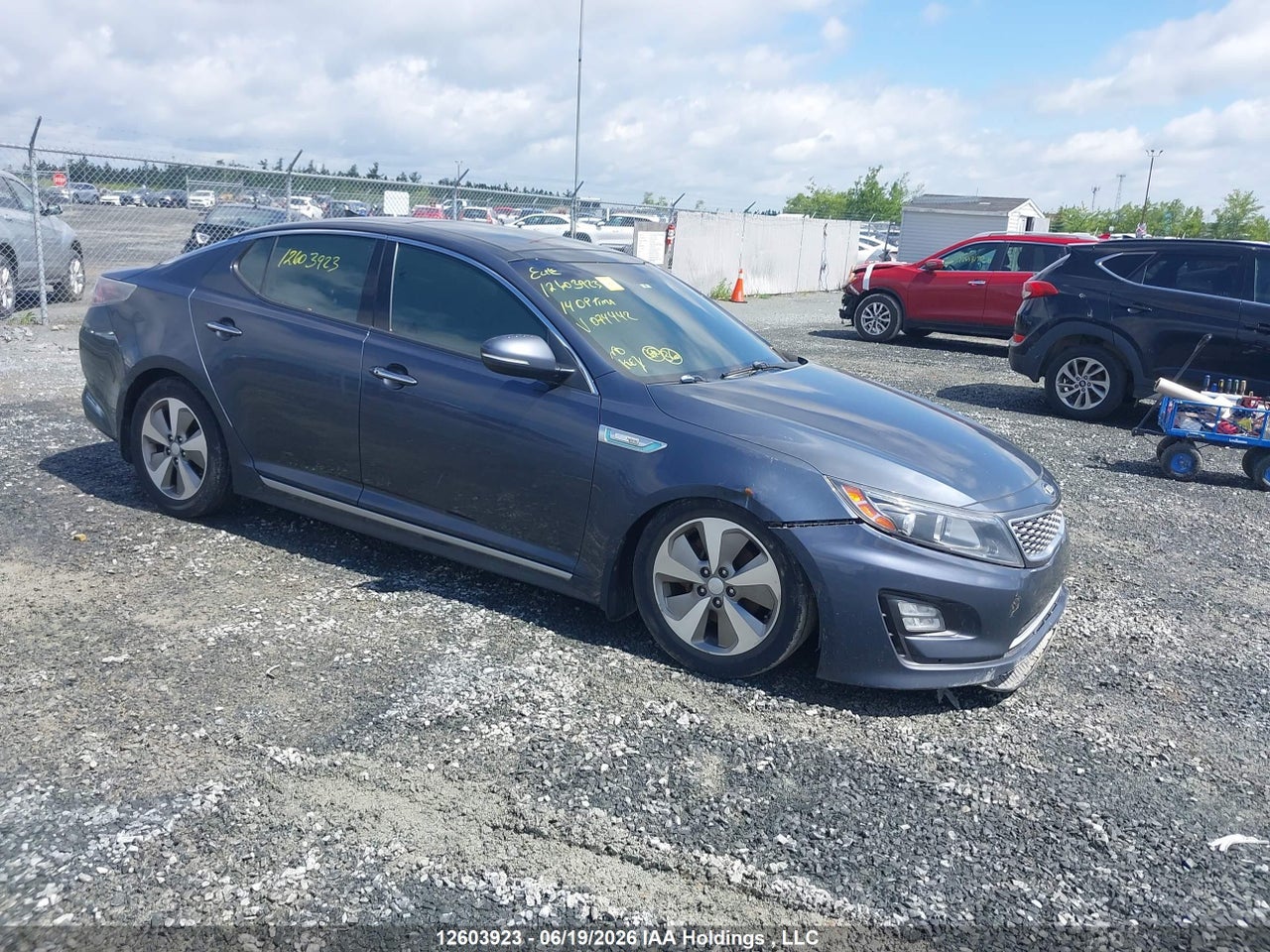 KNAGN4AD4E5074442 · 2014 KIA OPTIMA HYBRID