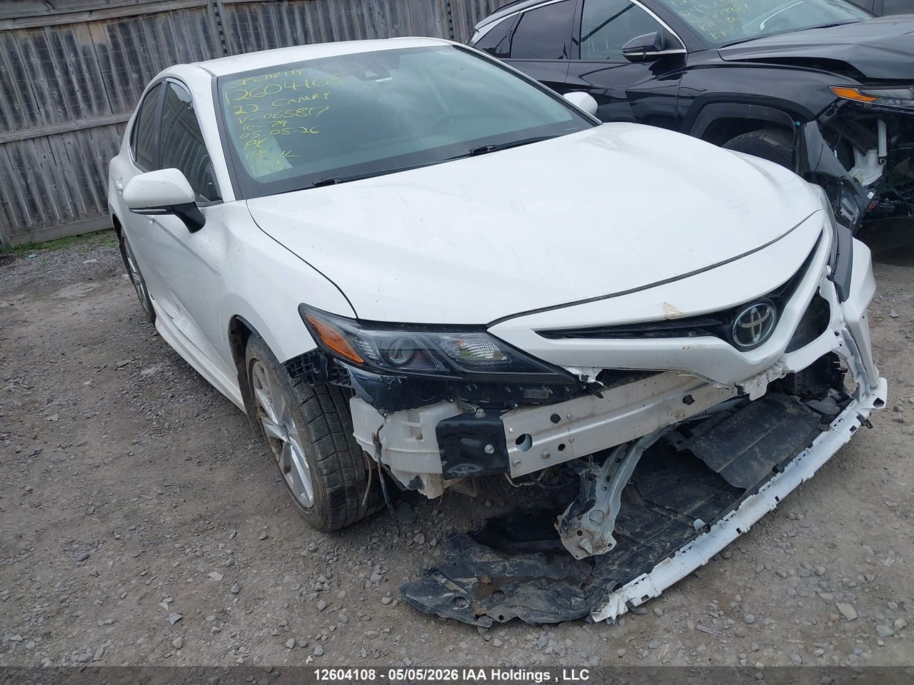 4T1G11BK4NU065817 · 2022 TOYOTA CAMRY SE