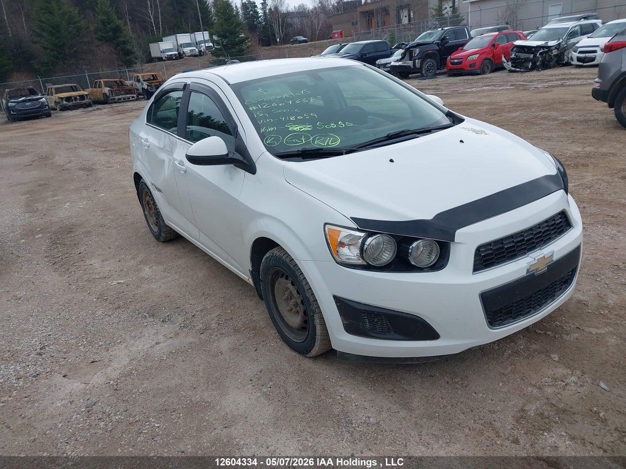 1G1JC5SH6F4180459 · 2015 CHEVROLET SONIC LT