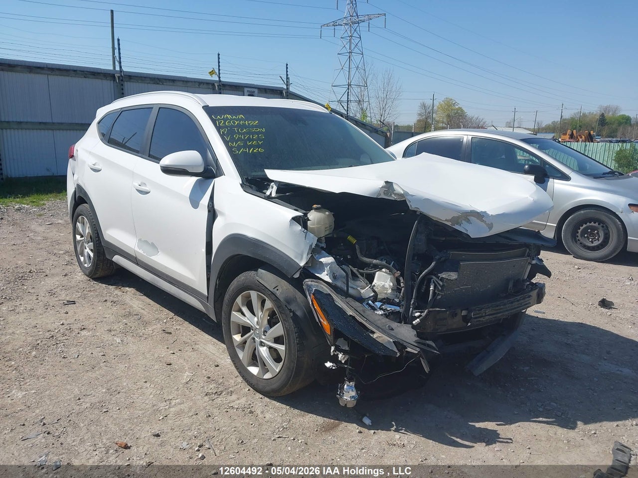 KM8J3CA40KU947125 · 2019 HYUNDAI TUCSON PREFERRED