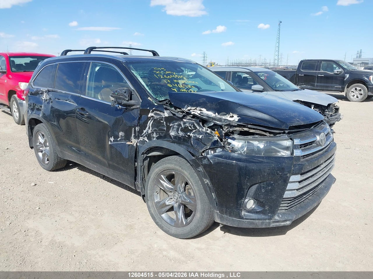 5TDDZRFH0HS466920 · 2017 TOYOTA HIGHLANDER LIMITED